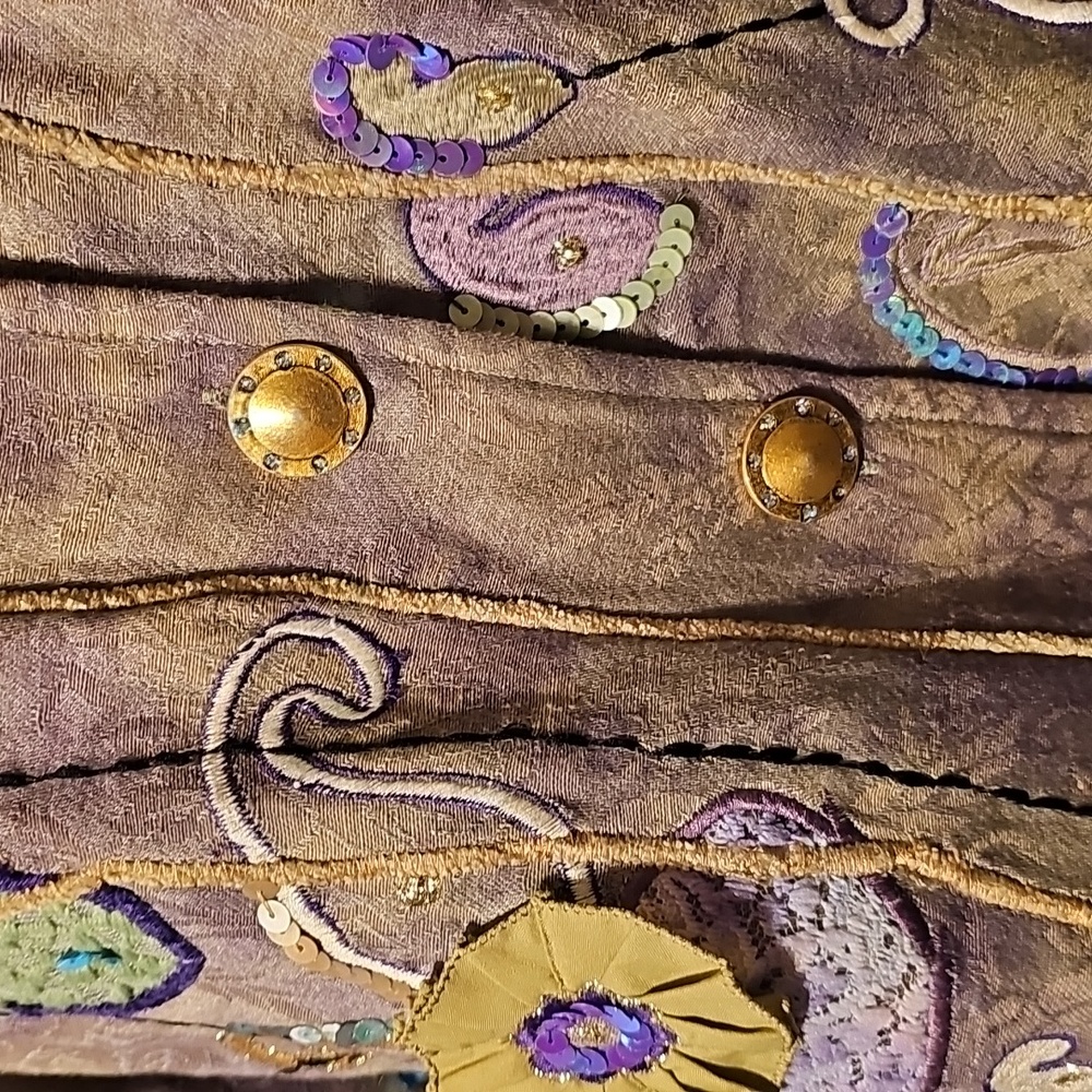 Indigo Moon Fun Embellished Blazer - Picture 9 of 13